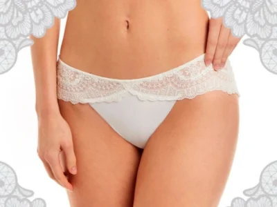 Culotte de encaje para novia linea Essen Ivette Bridal 34061