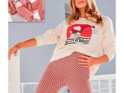 Sudadera homewear mujer Snoopy Gisela 2/20228T